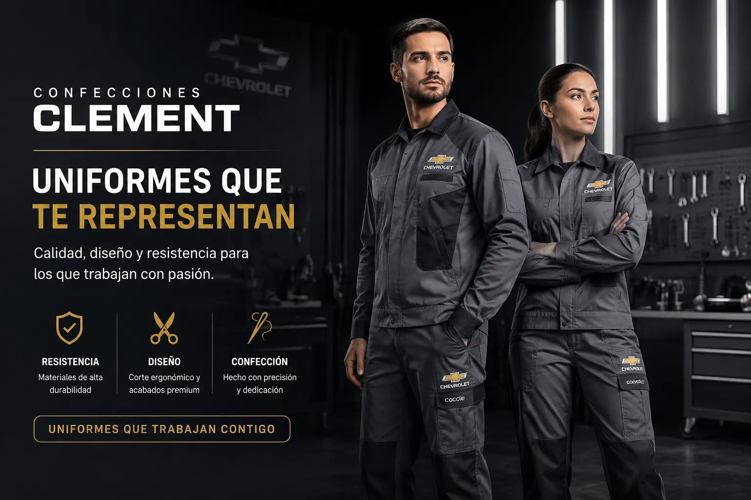 Uniformes corporativos que te representan — Confecciones Clement